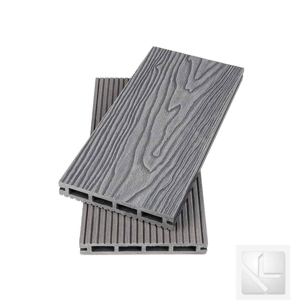 Терасна дошка Polymer Wood Privat 3D Маренго